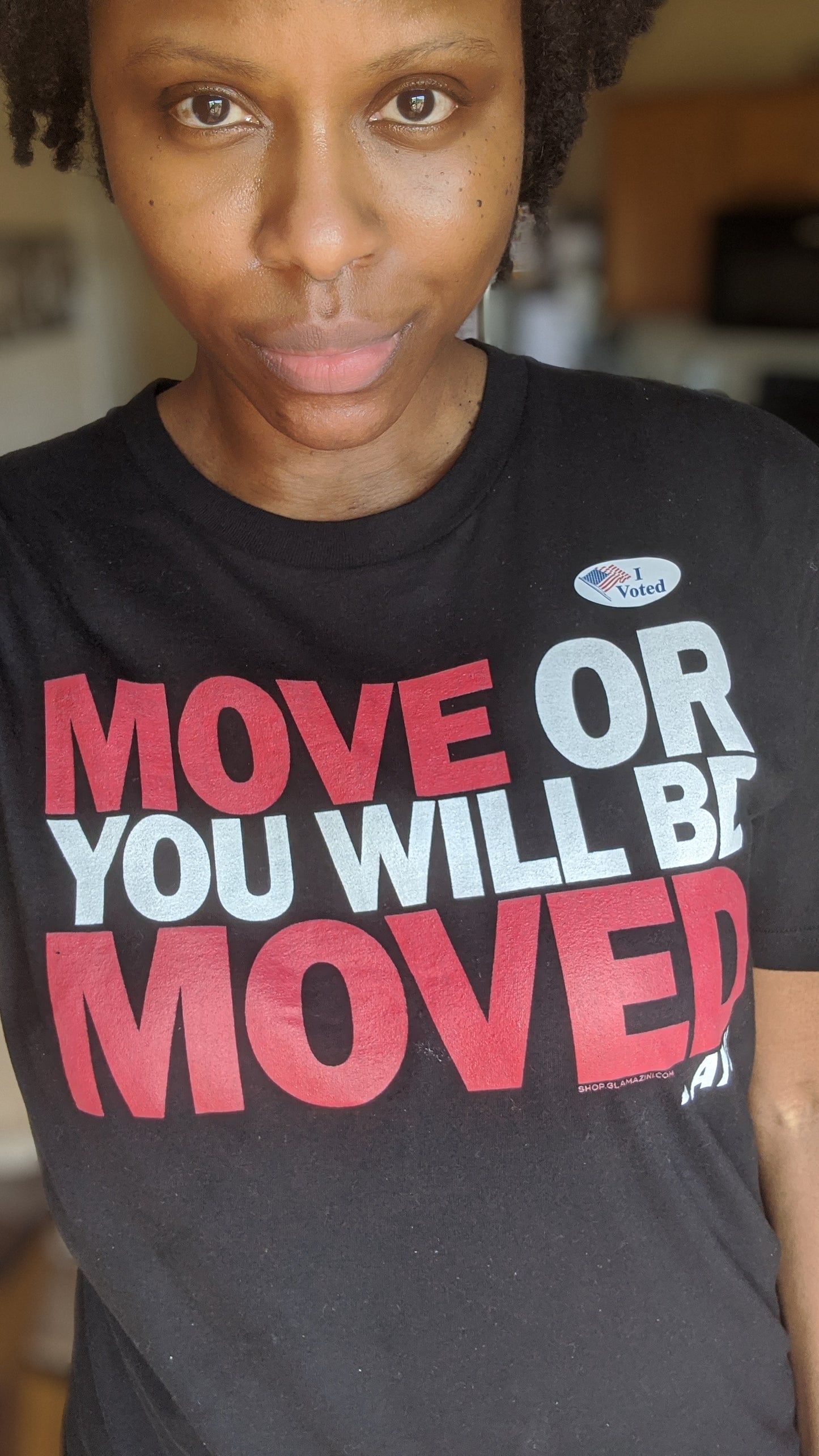 move or you will be moved unisex tee