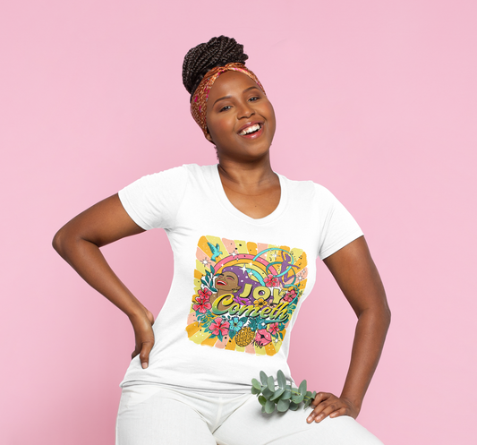 joy cometh unisex t-shirt