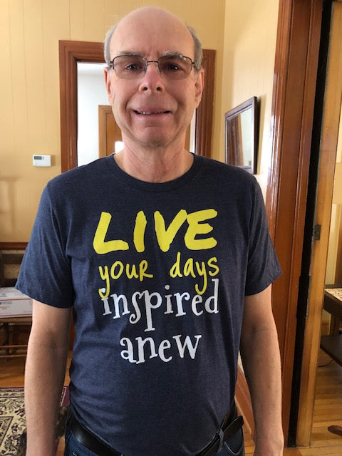 ⭐ tribute tee ⭐ live your days inspired anew