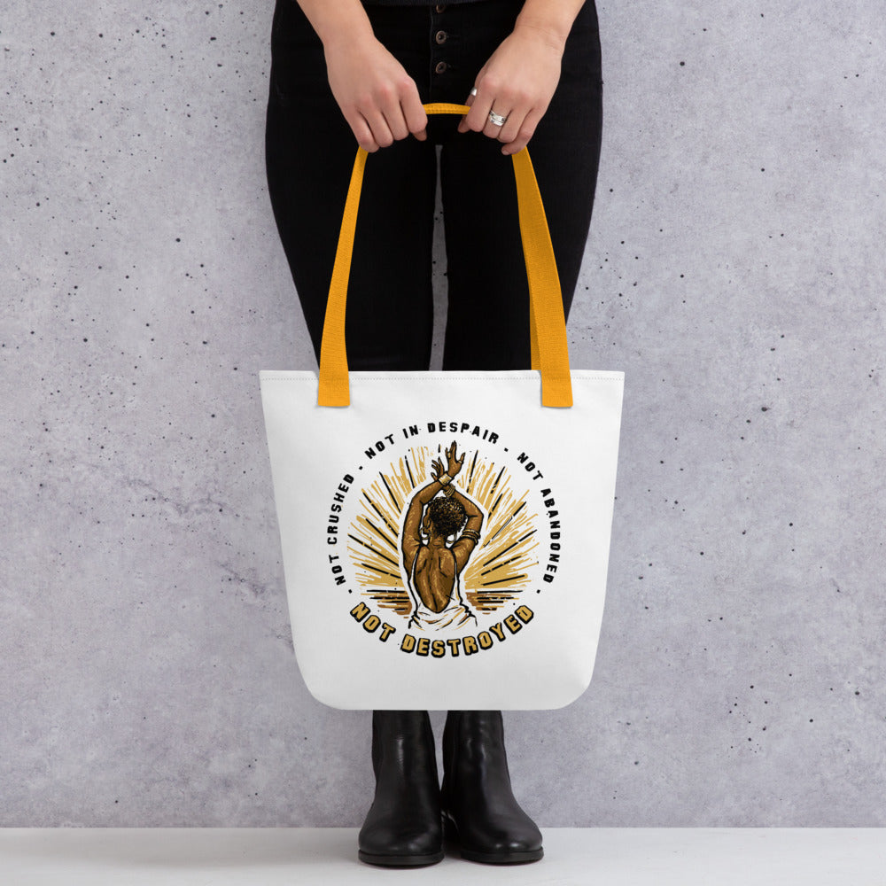 not destroyed tote bag