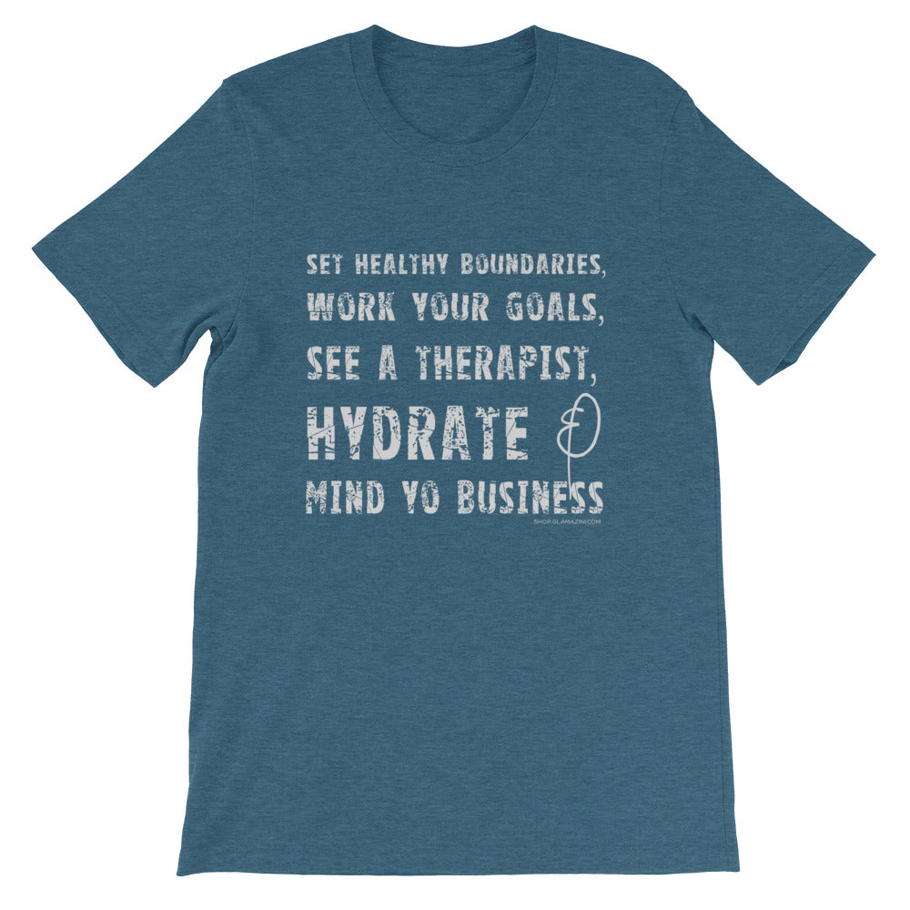mind yo business unisex tee