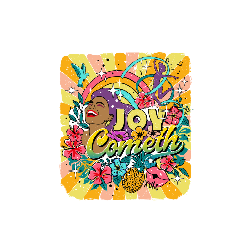 joy cometh sticker