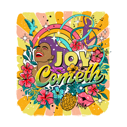 joy cometh sticker