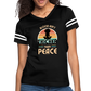 thicker than peace 2.0 women’s vintage t-shirt - black/white