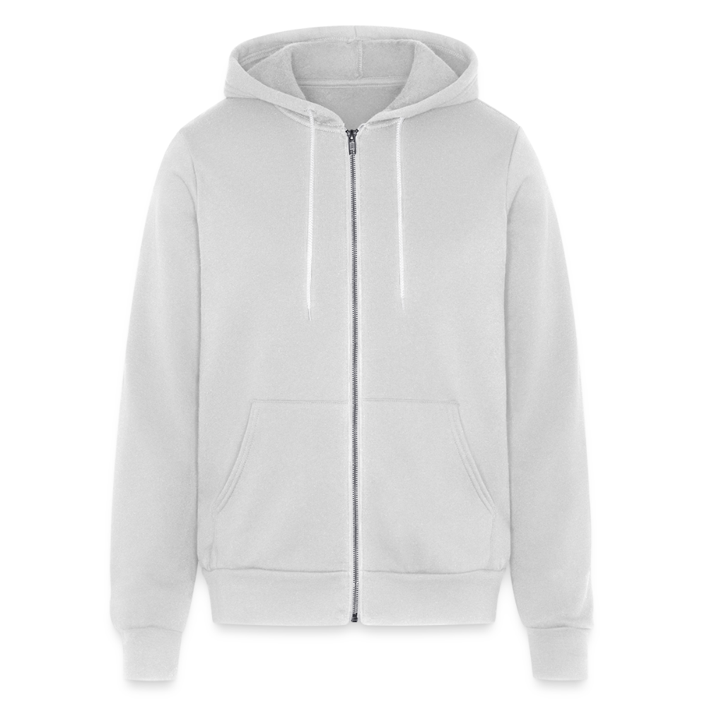 audacity unisex full zip hoodie - silver