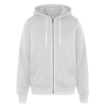 audacity unisex full zip hoodie - silver