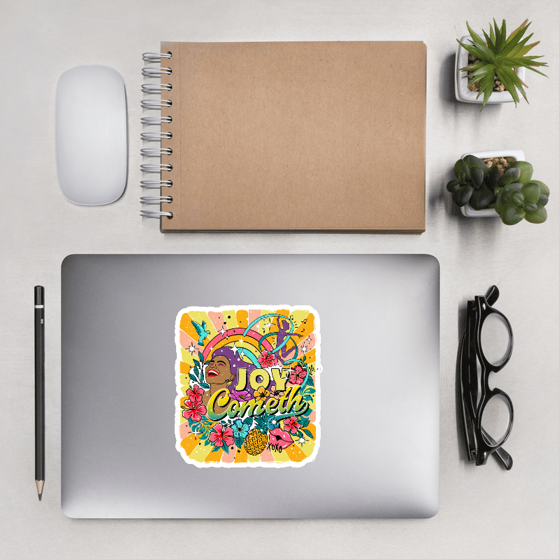 joy cometh sticker