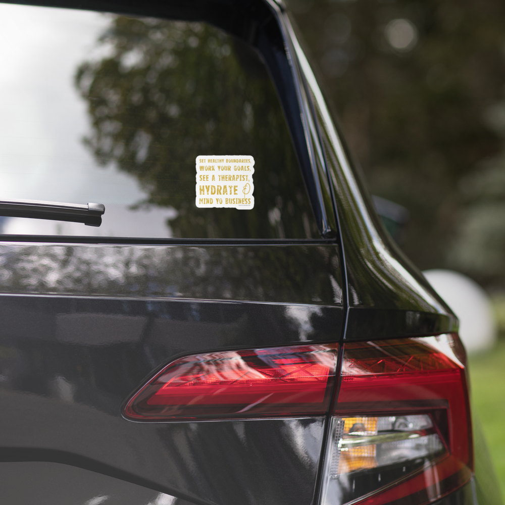 Mind Yo Business Stickers