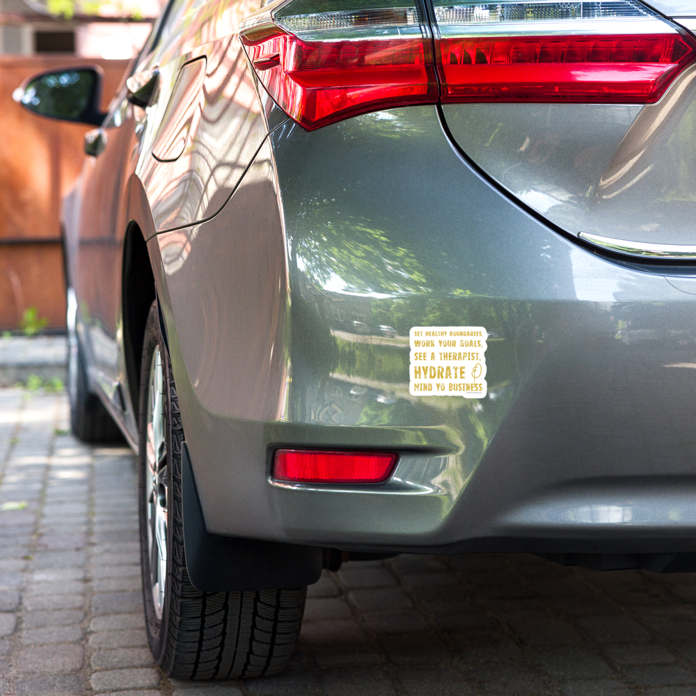 Mind Yo Business Stickers
