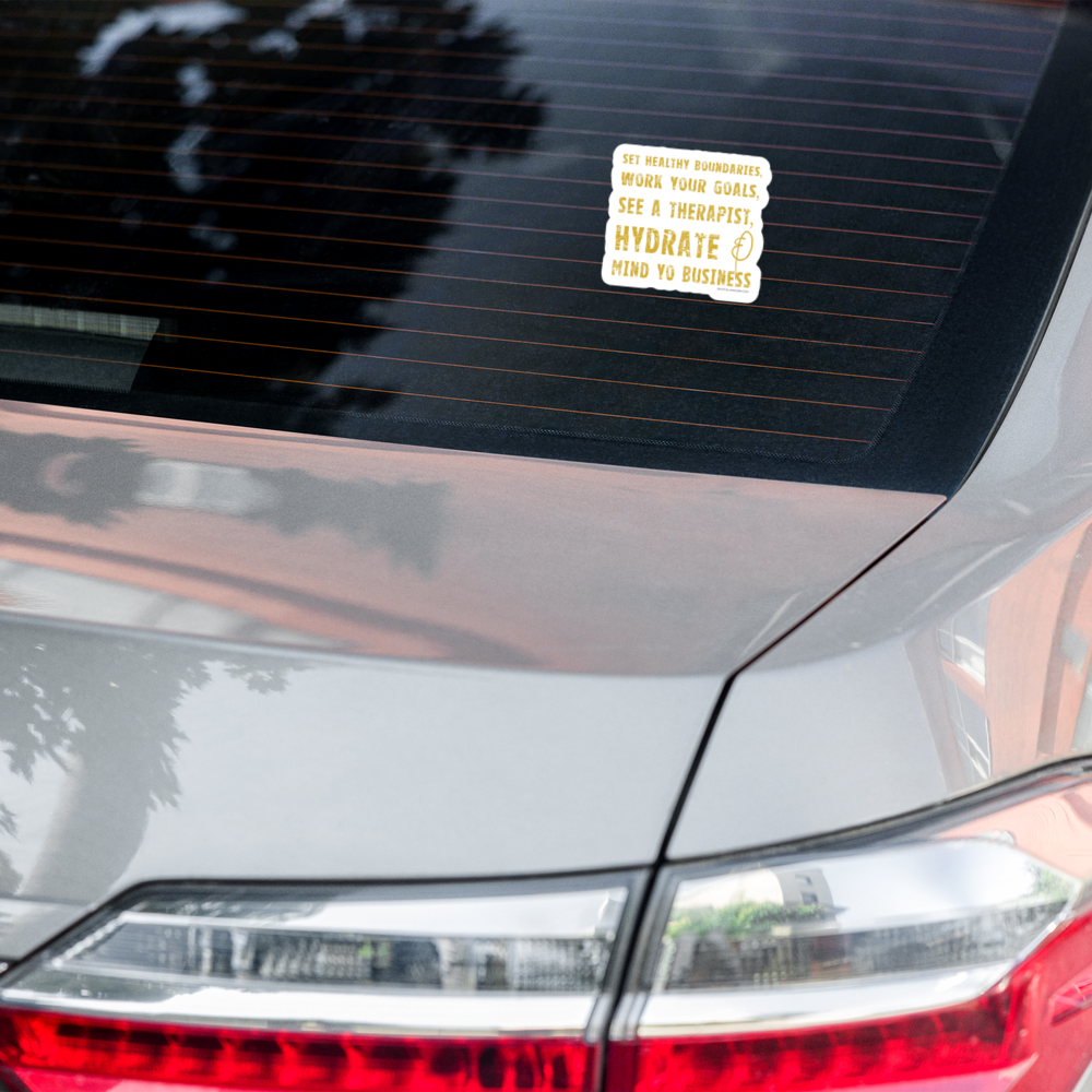 Mind Yo Business Stickers