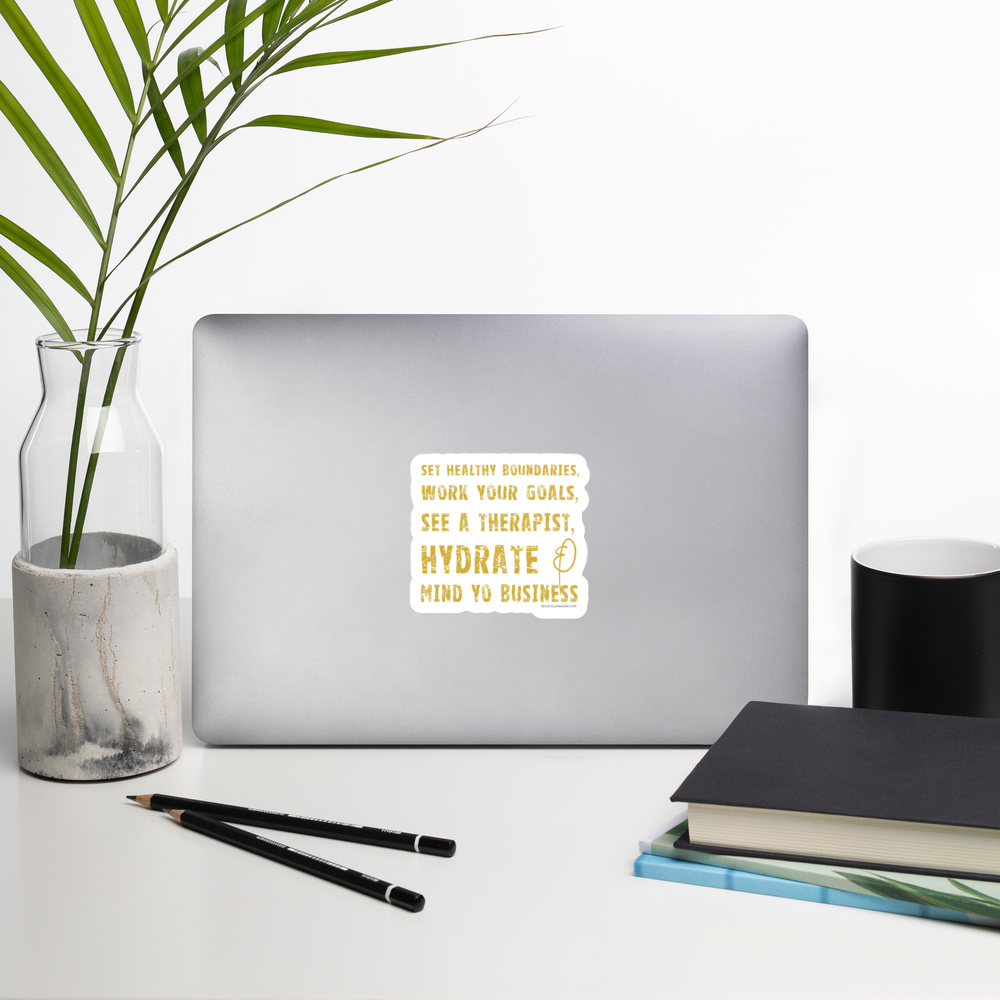 Mind Yo Business Stickers