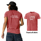 i want to hold you ... accountable denim tee