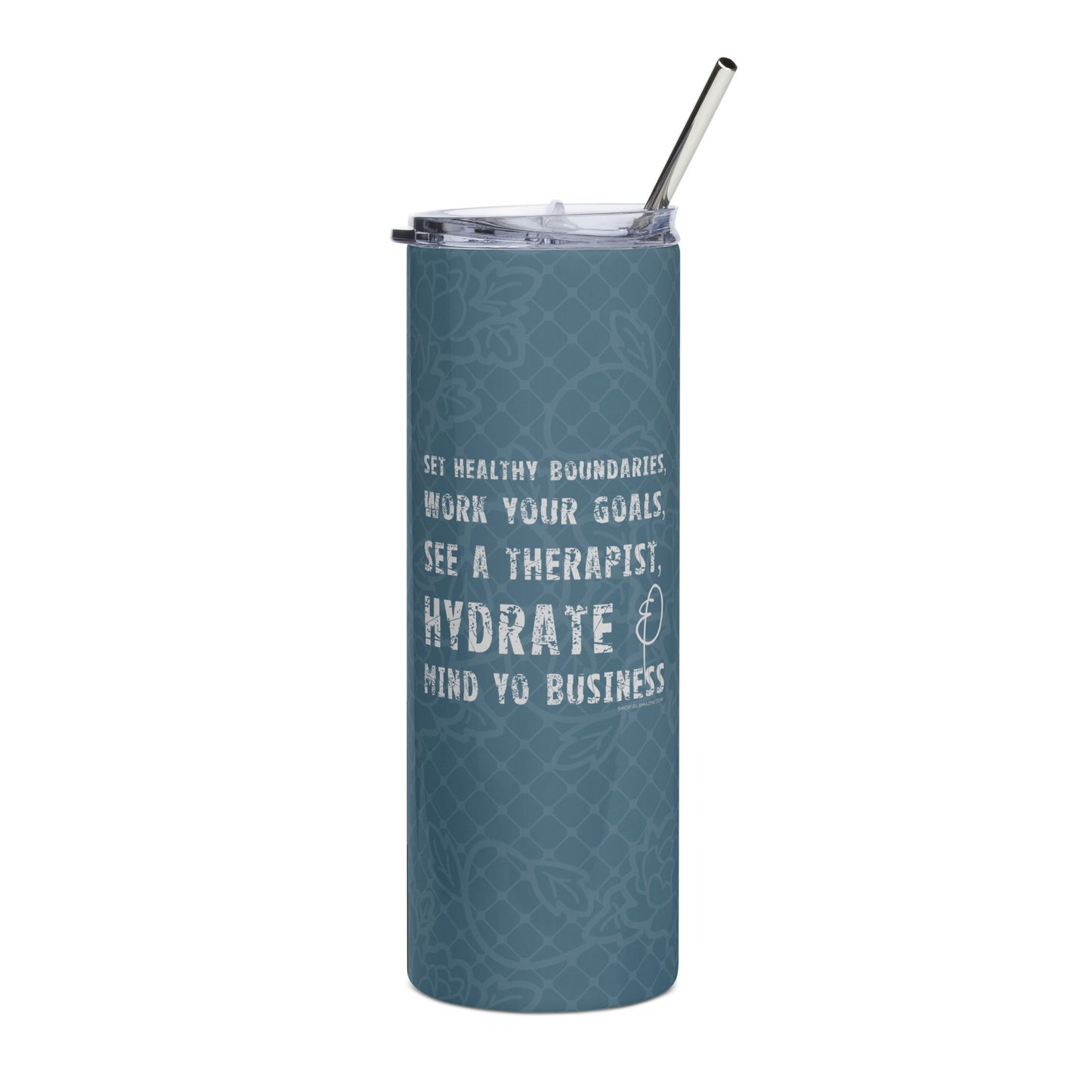 mind yo business stainless steel tumbler