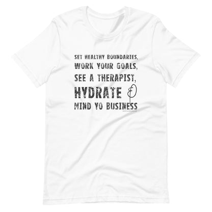 mind yo business unisex tee