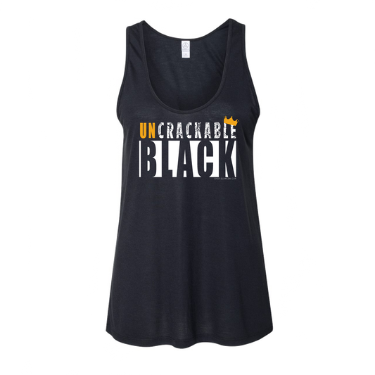 uncrackable black tank (women's cuts) ~ CLEARANCE