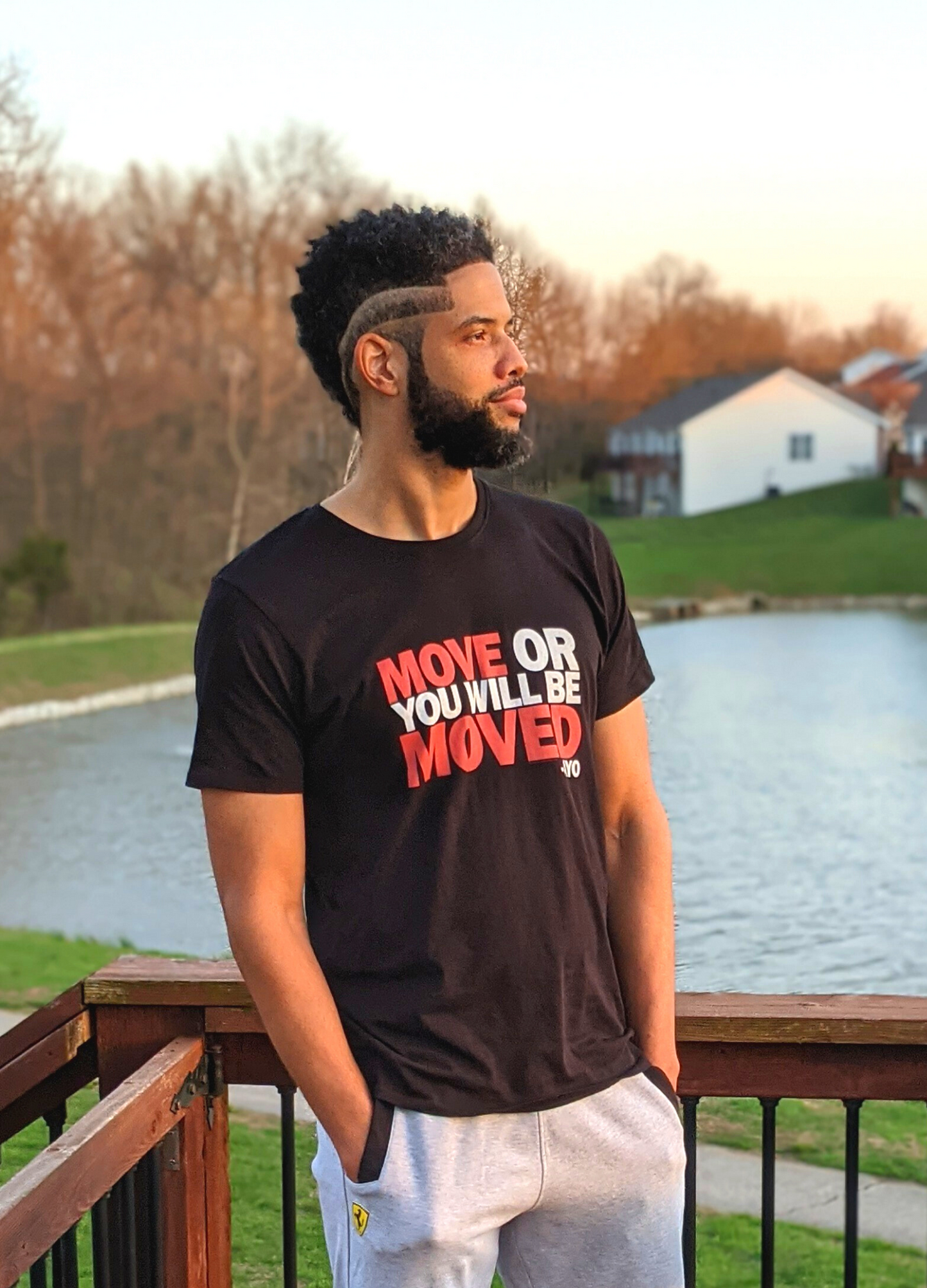move or you will be moved unisex tee
