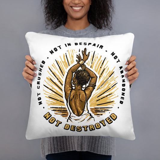 not destroyed pillow