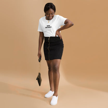 win anyway unisex tee